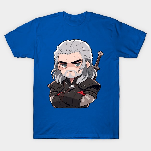 witcher T-Shirt by piratesnow